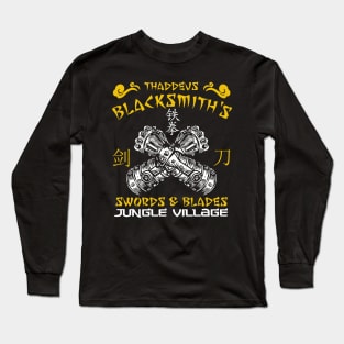 Blacksmith's Swords & Blades Long Sleeve T-Shirt